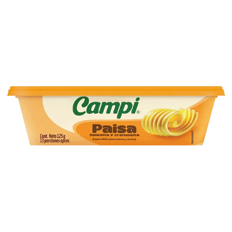 MARGARINA CAMPI PAISA X 125 GR